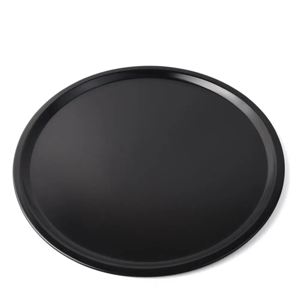 

13 inches Round Non-stick Carbon Steel Pizza Pan Tray Household Baking Tool Kitchen Accessories Tools Gadget