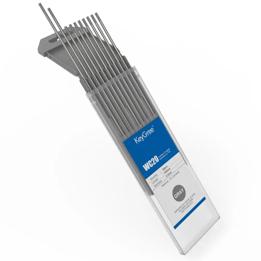 KeyGree 5 цветов код вольфрамовый электрод 2 4 мм композитная головка 150 Вольфрамовая