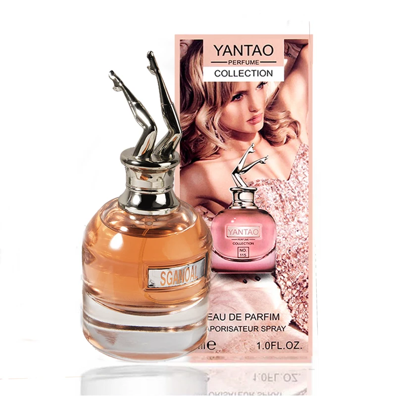 

Free Shipping Parfume for Women Hot Original SCAN Lasting Female Parfumes Beautiful Bottle Glass Parfums
