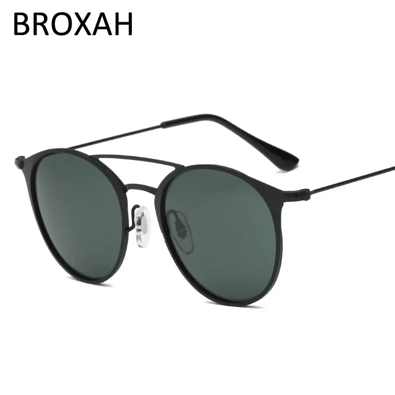 Солнечные очки в металлической оправе UV400 женские роскошные поляризационные