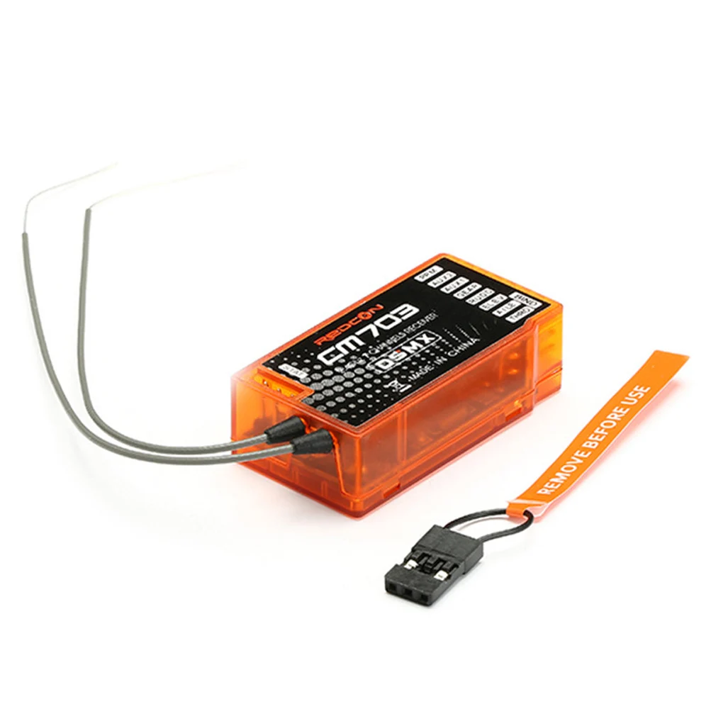 

RC ЗАПАСНЫЕ ЧАСТИ REDCON CM703 2,4G 7CH приемник с PPM выходом для DSM2 DSMX 3,3 V-9,6 V
