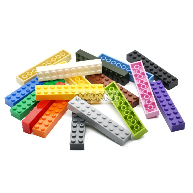 MARUMINE кубики MOC 2x10 кубические частицы 20 шт. классические строительные блоки