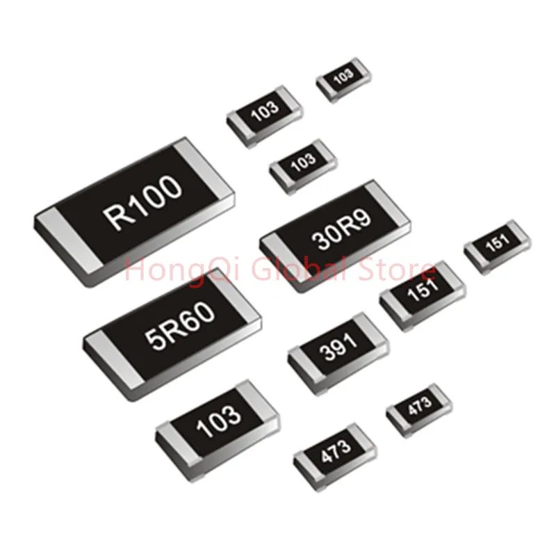 100 шт. 1206 SMD резистор Ом Чип 0 25 Вт 1/4 100R 101 новый оригинальный | Электронные