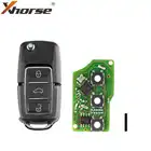 Проводной дистанционный ключ Xhorse XKB506EN, 3 кнопки для VVDI VVDI2 Key Tool (английская версия), 1 шт.