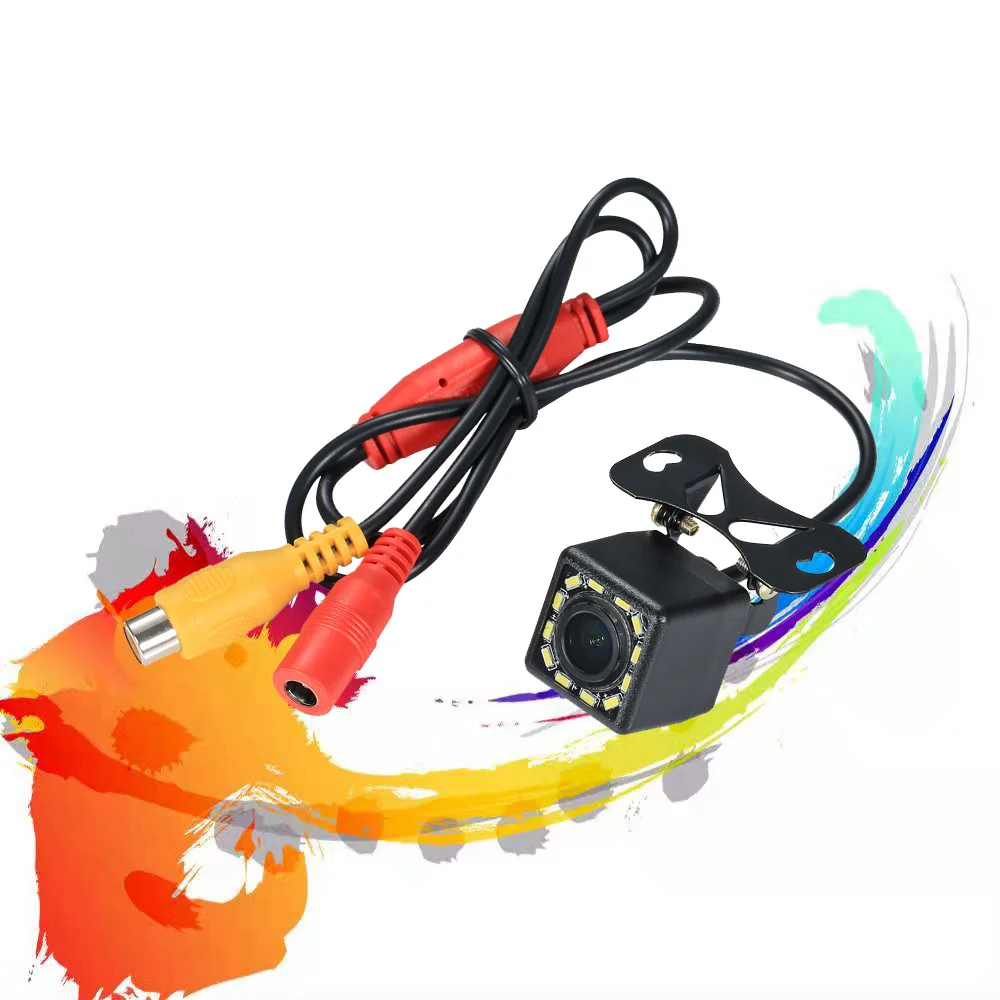 Автомобильная резервная Камера 4 8 12 Светодиодный светильник Ночное видение авто