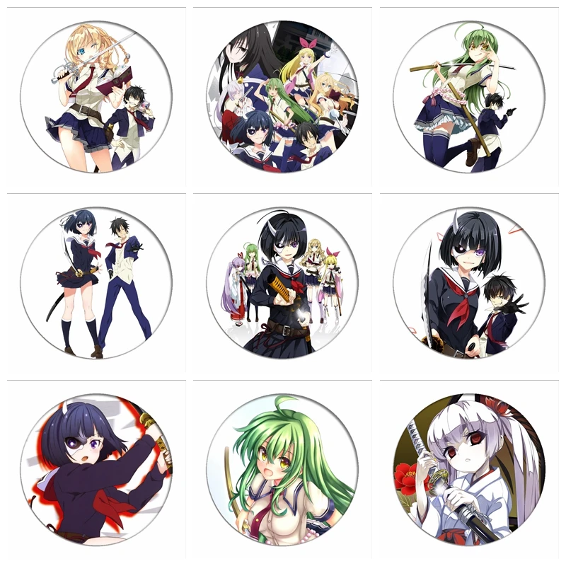 Брошь армированный макиавеллис Значки для косплея значок онигавара Рин