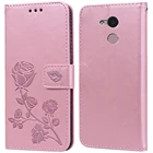 Роскошный кожаный чехол-книжка с откидной крышкой для Huawei Honor 6A, чехол для телефона с подставкой и держателем для карт, с изображением роз, в виде цветов, на возраст от 1 года до 4 лет, с рисунком в виде цветов и цветов, на возраст от 2 лет, 2019