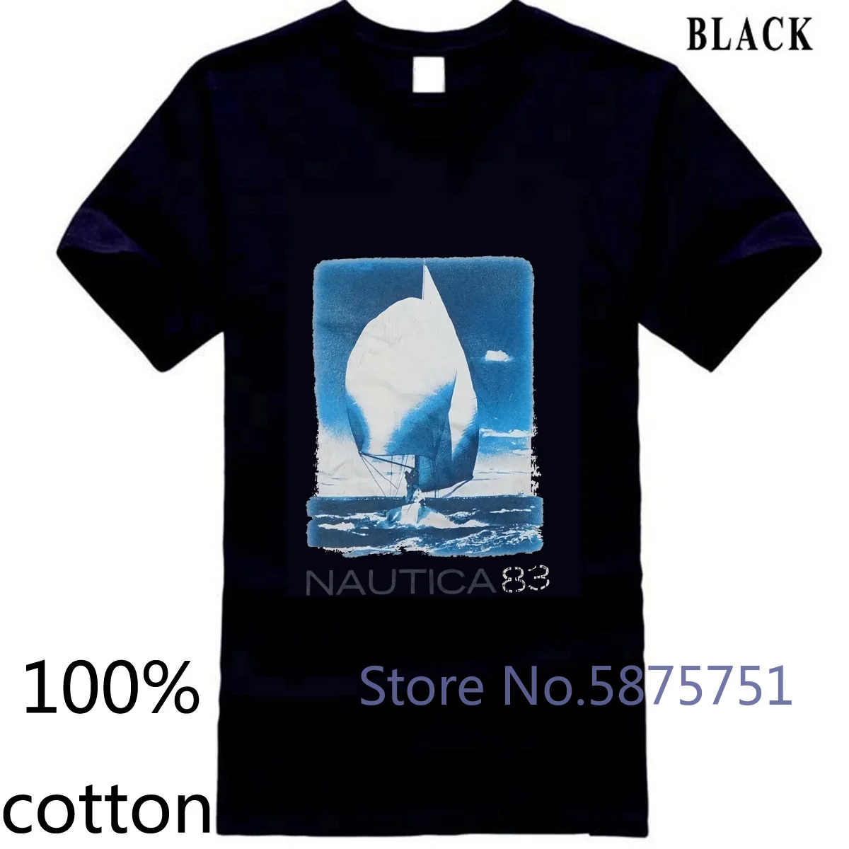 Редкое Винтаж NAUTICA N83 разобрать якоря 90s парусный спорт Ретро SZ M бренд Для мужчин