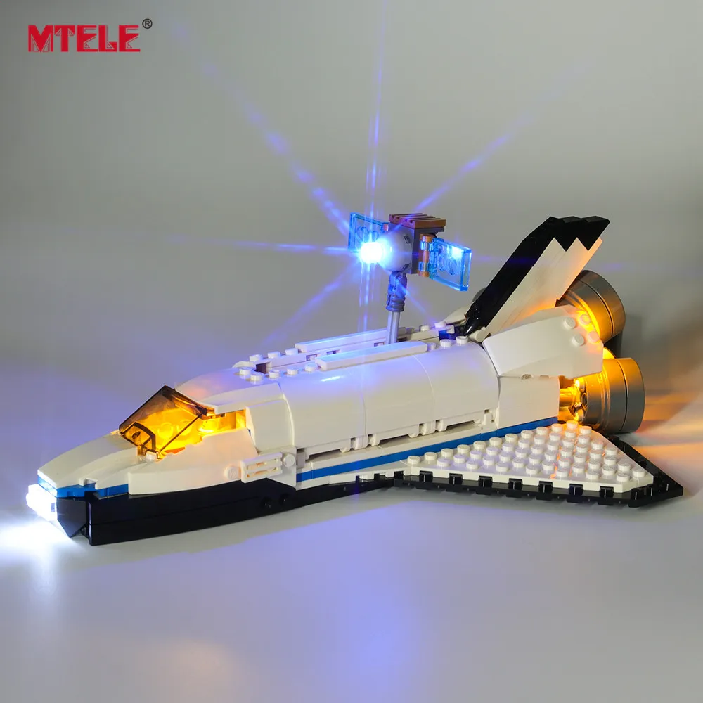 

MTELE LED Light Kit For 31066 Space Shuttle Explorer, (NOT Include Model)