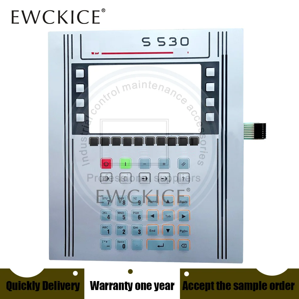 NEW S530 HMI esa S530 PLC Membrane Switch keypad keyboard