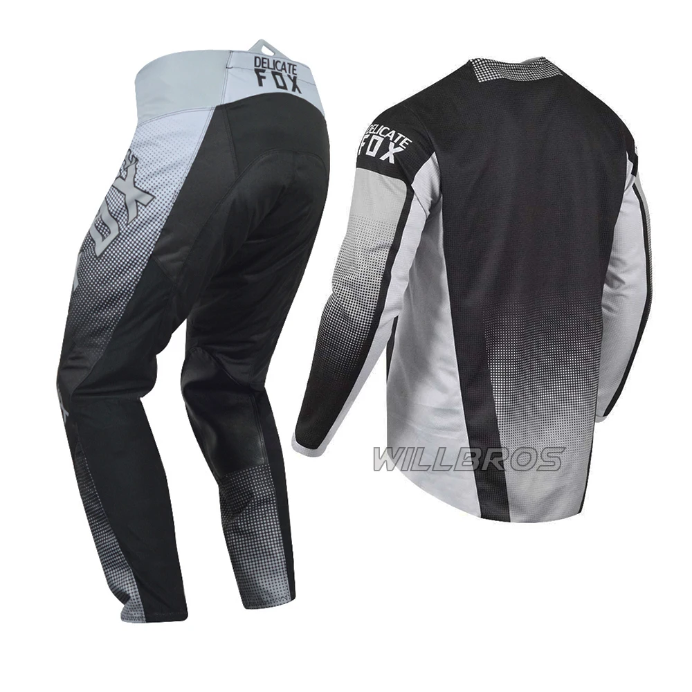 

2021 Delicate Fox 180 Oktiv Jersey Pants Motorcycle Motocross Racing Suit Mountain Bicycle Offroad Gear Set