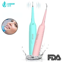 new design electric sonic dental scaler tooth calculus remover tooth stains tartar eraser home use toothwash tool with backlight