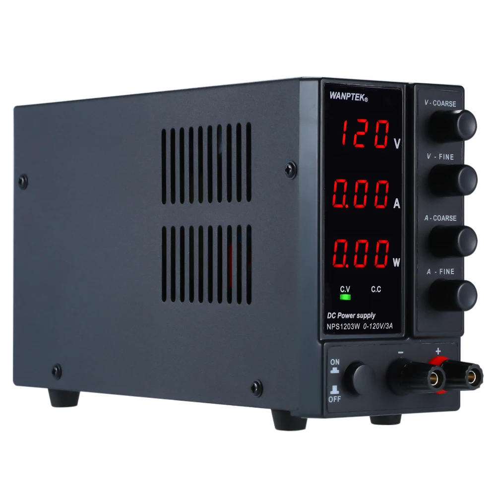 Высокоточный Регулируемый мини источник питания NPS1203W 0 120V 3A импульсный