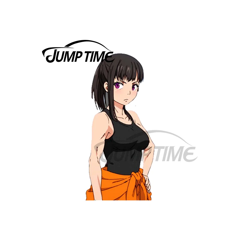 

JumpTime 13x6 см для MAKI OZE FIRE FORCE Kawii Girl автомобильные наклейки s, водонепроницаемые виниловые наклейки для ноутбука, граффити, стикеры, Декор