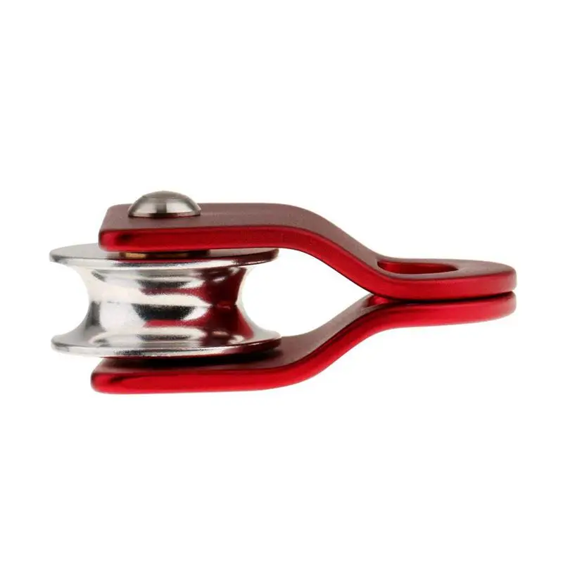 

Aluminum Alloy 20 KN Universal Use Small Mobile Pulley For Climbing Rope 12mm