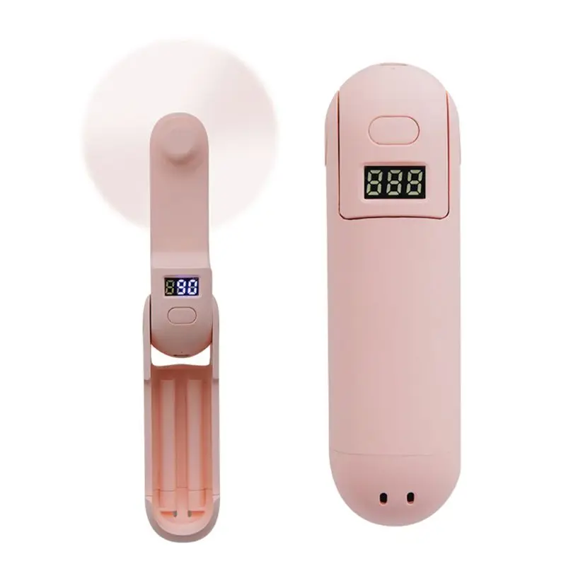 

Portable Electric Rotation Fans 2-leaf 2-Speed USB Battery Rechargeable U1JE