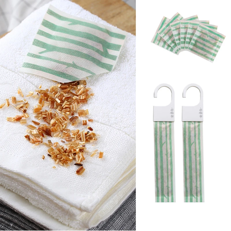 Hanging Fragrant Sachet Aromatherapy Bag Natural Chinese Fir Anti-pest Anti-mildew Wardrobe Closet Car Fragrance Air Freshening | Дом и сад