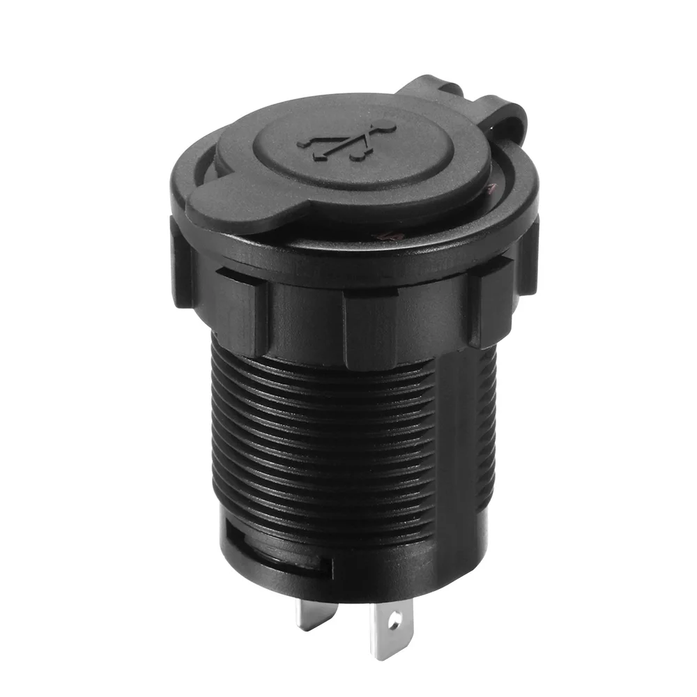 1 шт. автомобильное зарядное устройство водонепроницаемый портативный двойной USB