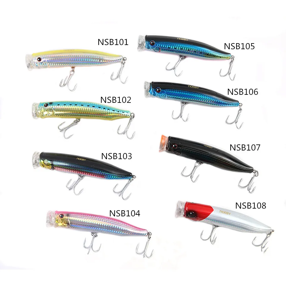 NOEBY Поппер приманка верхняя вода жесткая рыболовная волна скалолазание