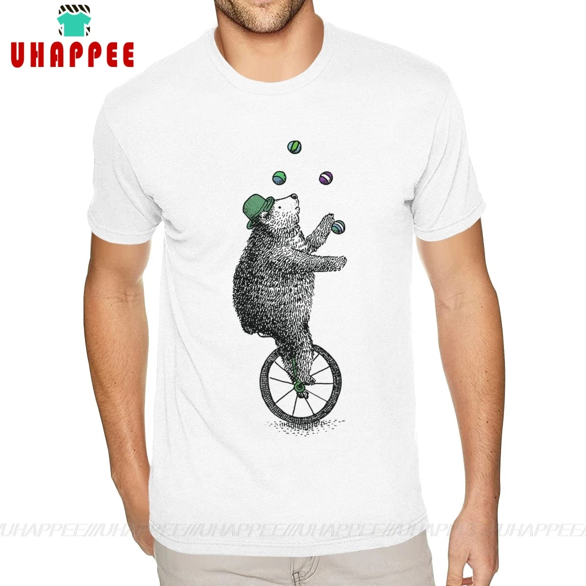 Футболка мужская с круглым вырезом белый мягкий хлопковый топ винтажным