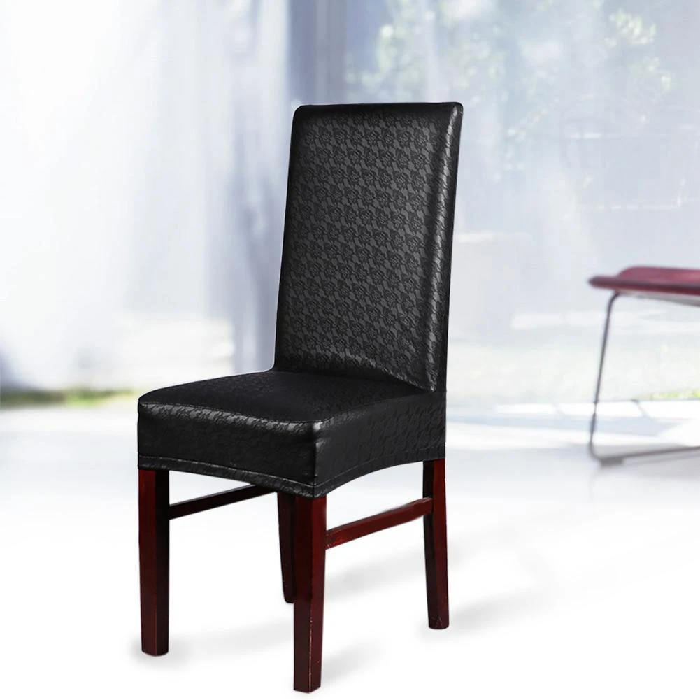 Чехол на стул из полиуретановой кожи для кухни спальни ресторана свадебного