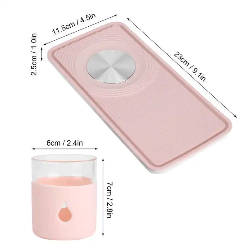 

Cup Warmer 600ml Pink Electric Kettle Multi Function Temperature Constant Glass Teapot Chinese Plug 220V Water Kettle