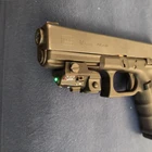 Тактическое оружие для самообороны Glock 17 19, зеленый лазер, точечный прицел, перезаряжаемый аккумулятор, зеленый лазер для загрузочного пистолета, мощный лазер