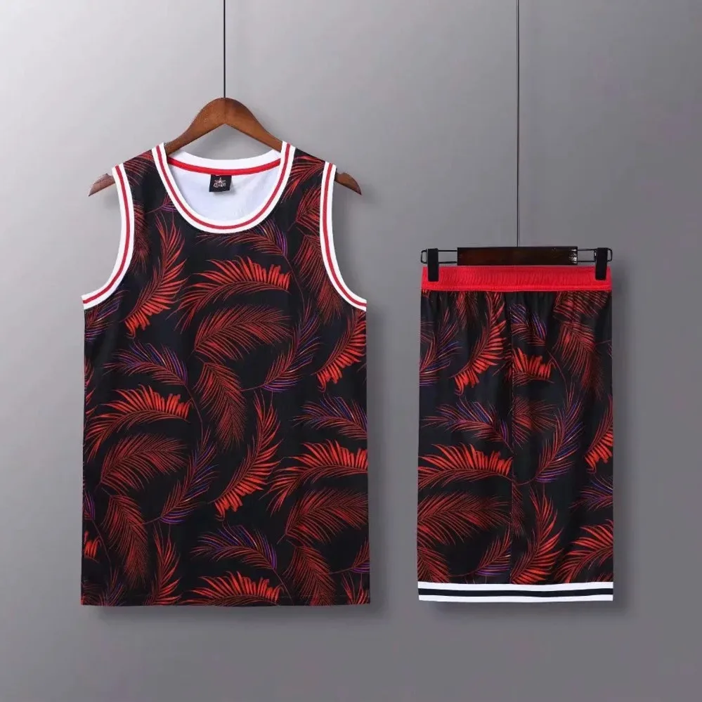 2019 персонализированный комплект баскетбольных футболок для взрослых мужчин