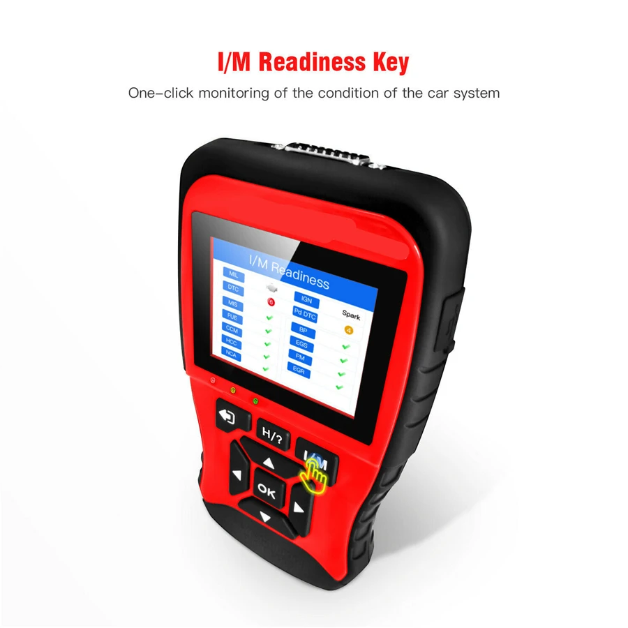 New Generation Scan Tool Code Reader OBD2 Scanner Mode6/8 I/M