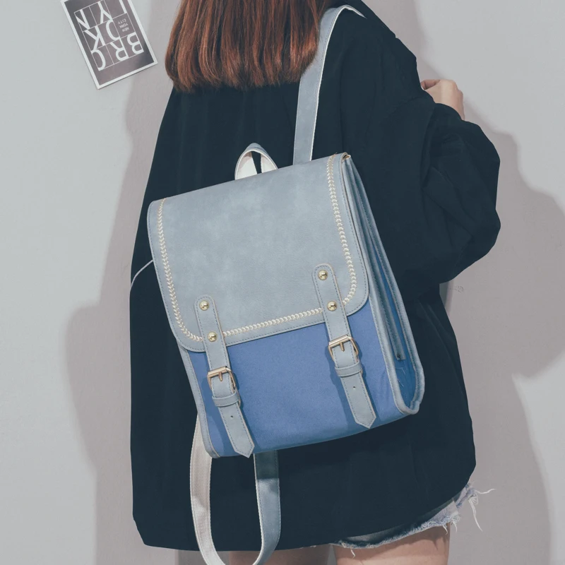 

2021 New Woman Fashion Backpack High Quality Large Capacity Outdoor Travel Backpack Female Shoulder Bag Student School Bag