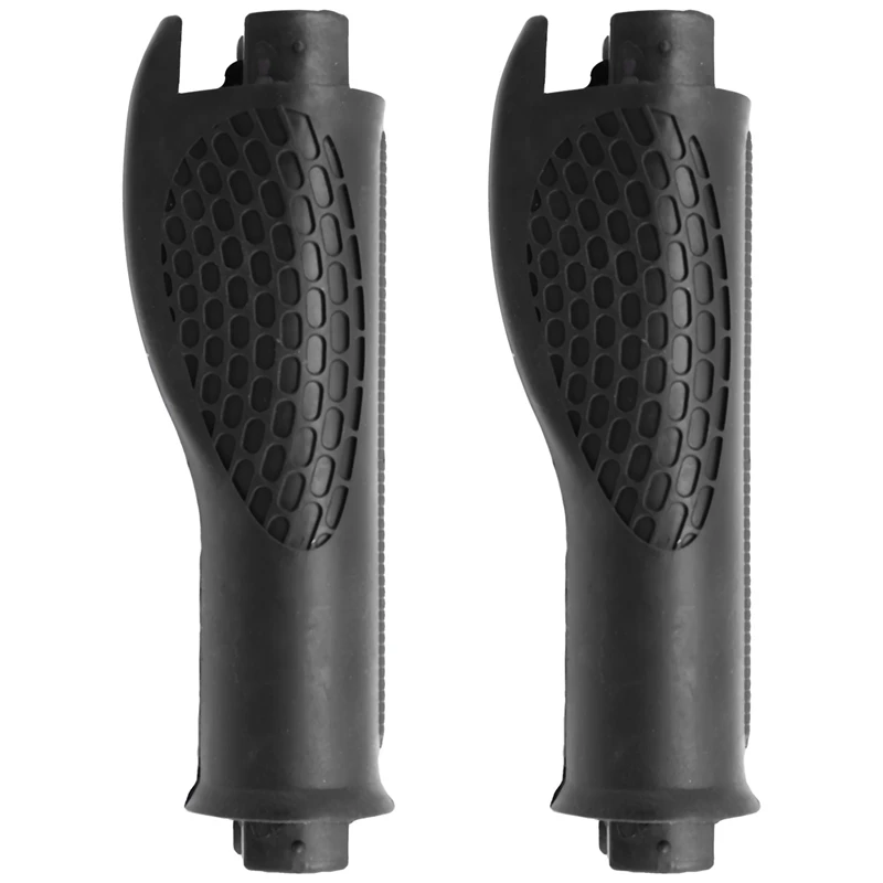 

1set Bicycle Handle Durable Anti-Skid Rubber Aluminum Alloy Bicycle Lock Handle Cover & 2Pcs Bike Bell