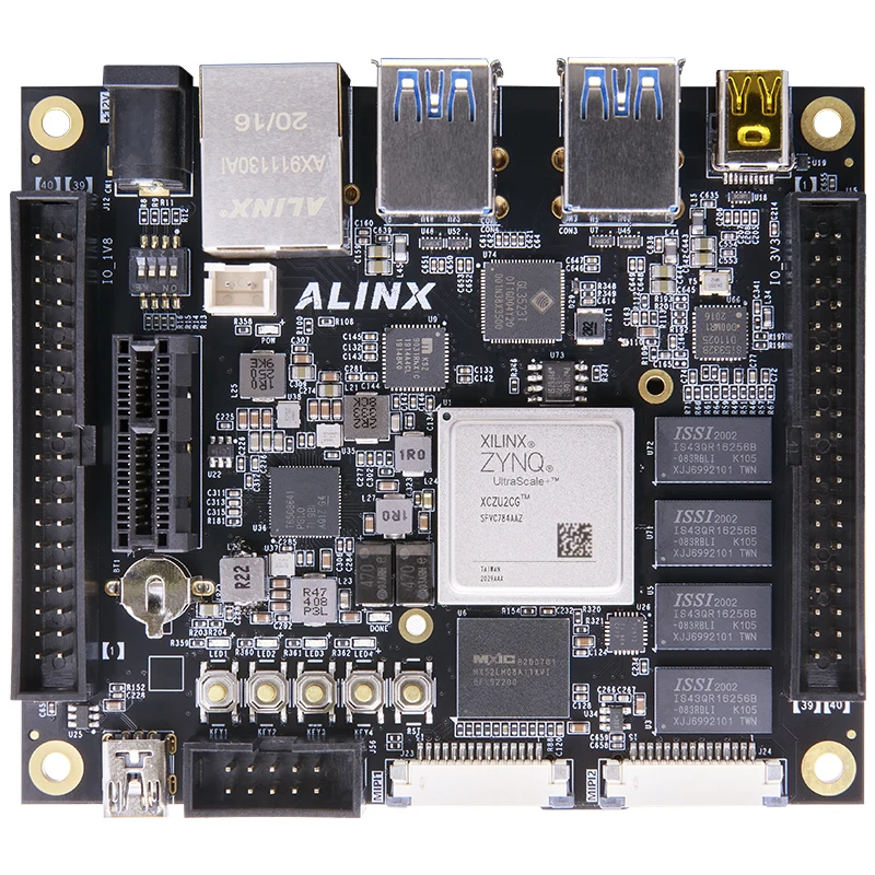 Макетная плата FPGA Xilinx Zynq UltraScale + MPSoC AI Smart XUZU2CG|Запчасти для кондиционера| |
