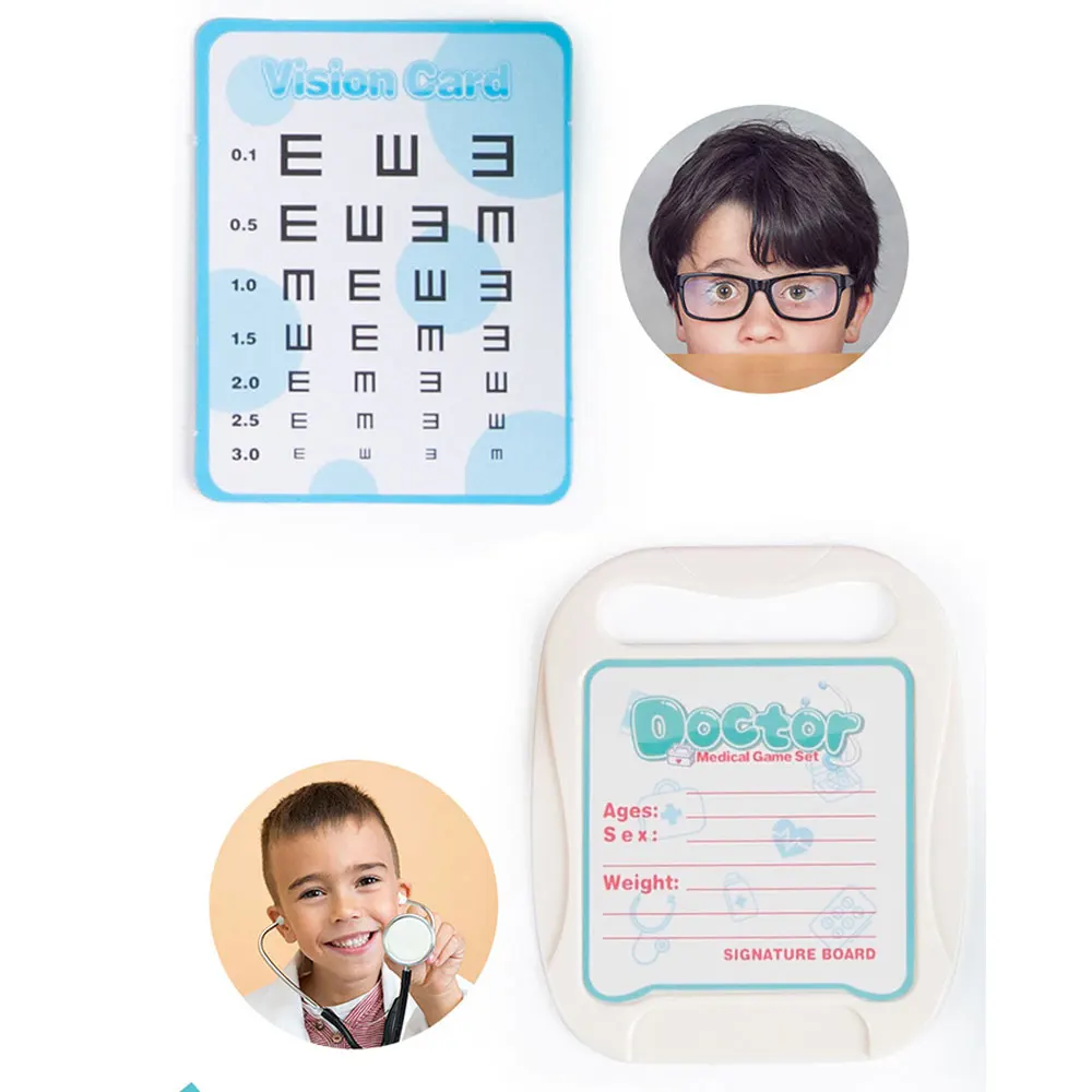 16 шт. игровой домик игрушки ролевые игры роль Набор доктора для детей доктор