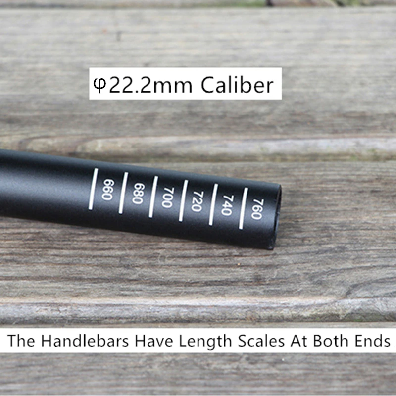 Алюминий сплава MTB Руль управления для мотоциклов прямо велосипед удлиненный 6