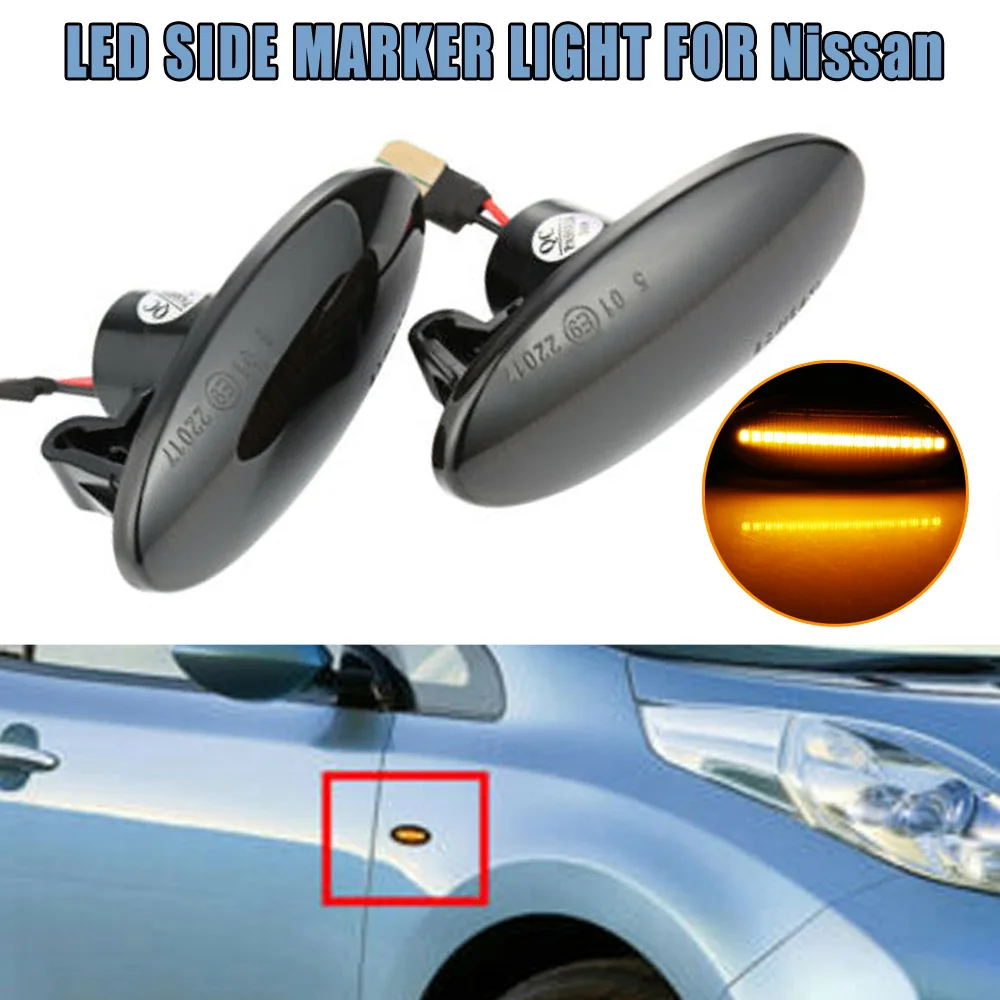 Автомобильные светодиодные боковые габаритные фонари 18 3528 SMD 12 тивольтная