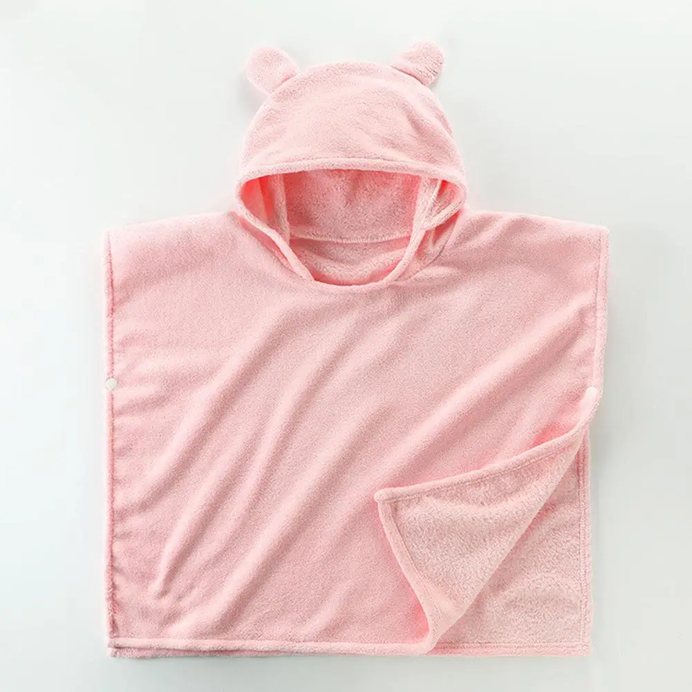 Милое детское банное полотенце с капюшоном накидка детский халат | Мать и ребенок