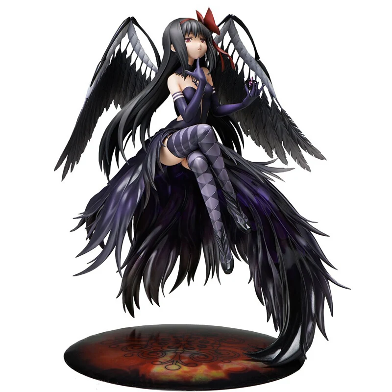 

Japan cartoons, figure magic girl Madokazu, Akomi Homura figure dolls, anime characters