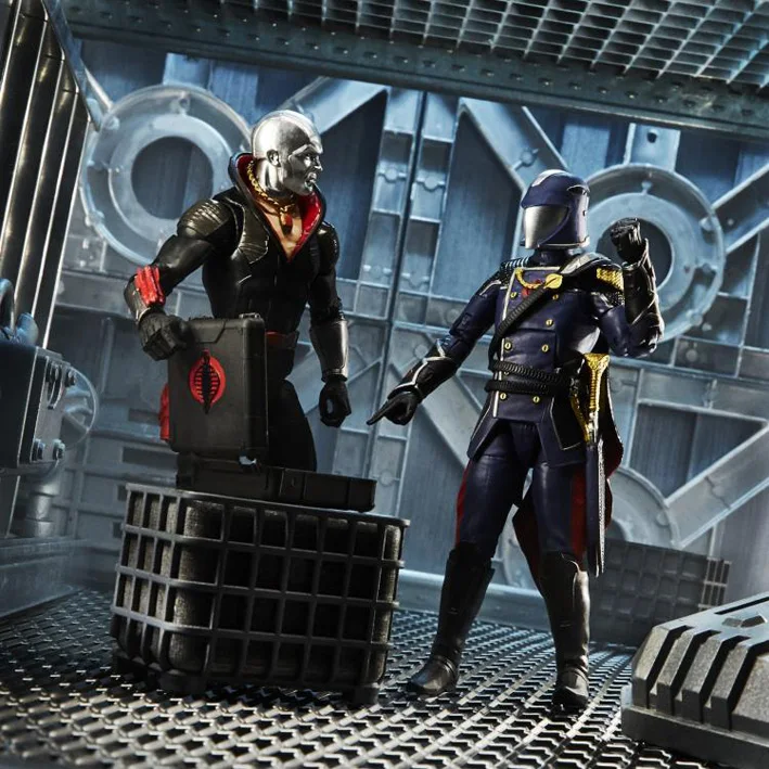 Фигурки героев аниме GIJOE Destro Cobra Commander оригинальные игрушечные модели для детей 6