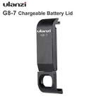 Съемная крышка для аккумулятора Ulanzi G8-7 Gopro Hero 8 Type-C адаптер для зарядного порта для Gopro Hero Black 8 защитные аксессуары