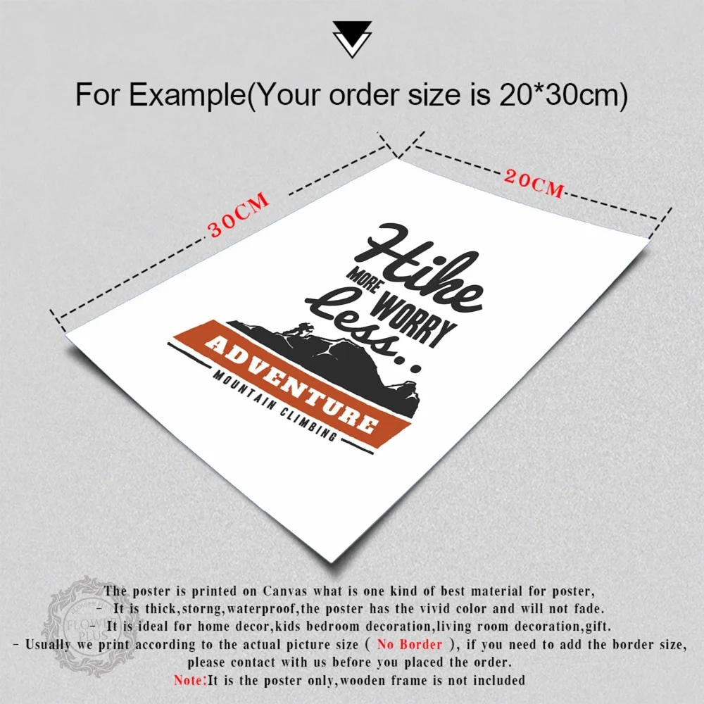 

Posters and Prints Canvas Art Painting Vintage Motivational Mountain Climbing Wall Pictures for Living Room A Home Decor