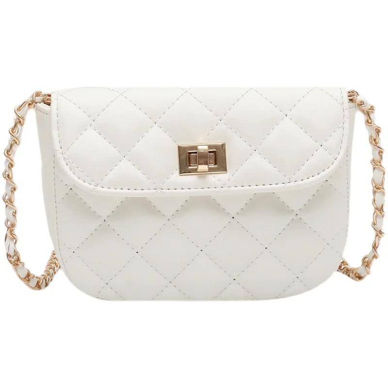 

Chain Shoulder Bag 2021 High Quality New Trendy Fashion Single Shoulder Bag Wild Diamond Chain Messenger Bag Small Square Bag