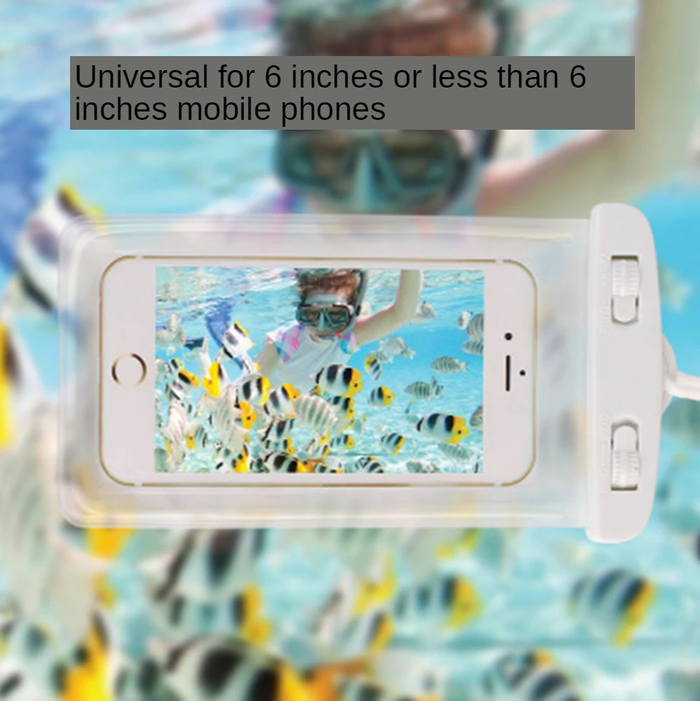 

Luminous Universal Waterproof Phone Case Seaside Beach Swimming Rafting Camera Photo Travel Wallet Coin Bag Phone Bag