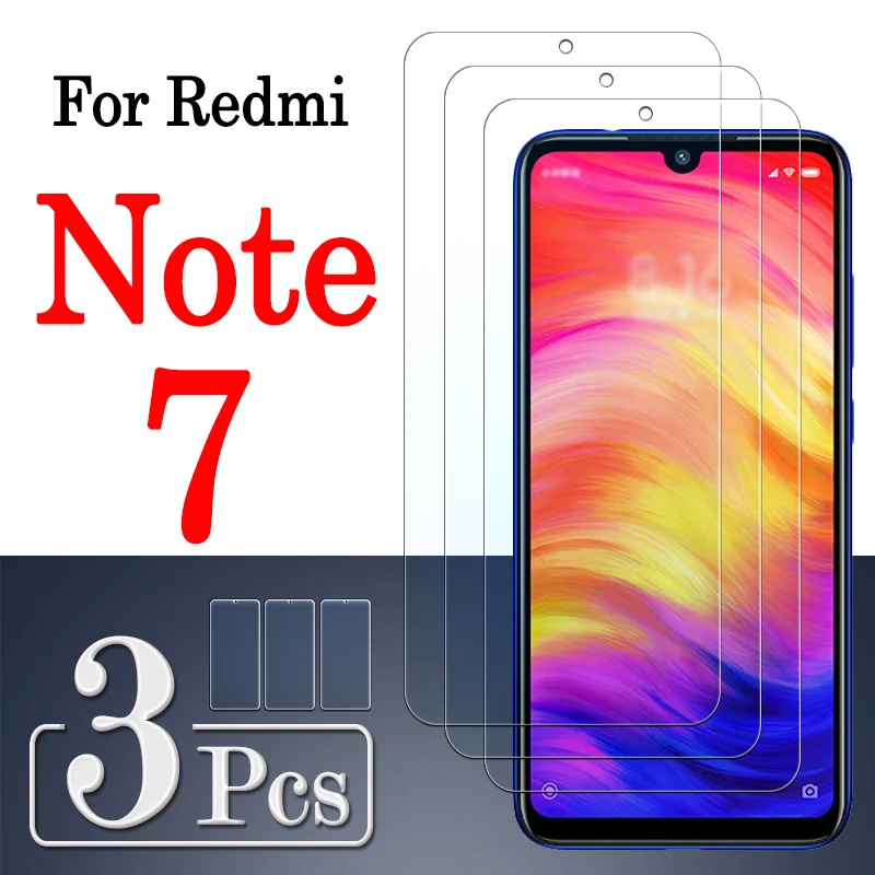 Фото Защитное стекло для xiaomi redmi note7 note 7 3 шт. Мобильные телефоны и аксессуары Защитное стекло для xiaomi redmi note7 note 7 3 шт. Мобильные телефоны и аксессуары