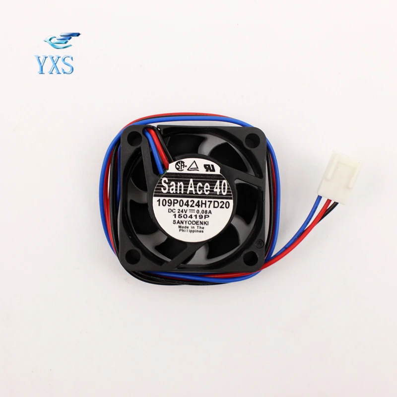 109P0424H7D20 DC 24V 1 92 W 0.08A 4015 40*40*15 мм 4 см 3 провода Вентилятор охлаждения|fan fan|fan coolingfan 24v |
