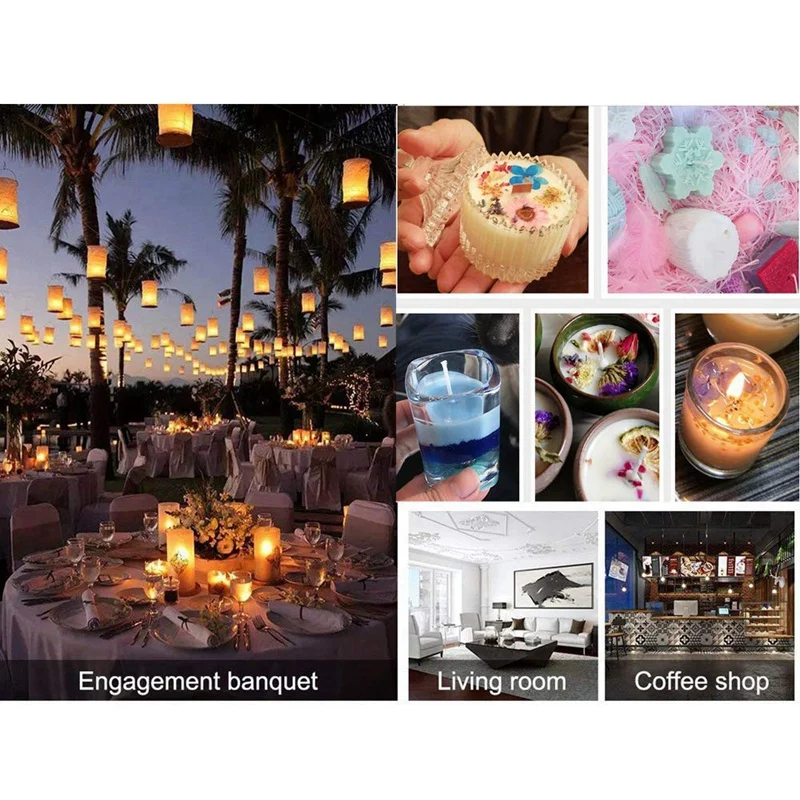 Kit de herramientas para hacer velas, herramientas para hacer velas con crisol y term&oacute;metro, DIY-5