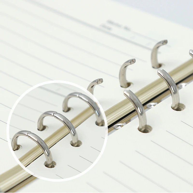 Ноутбук искусственная кожа A5 A6 спиральный блокнот планировщик органайзер