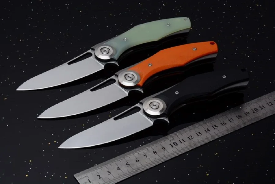 

Gambler Tactical Folding Knife G10 D2 Outdoor Hiking Camping Hunting Survival Pocket Knives Utility EDC Tools Self Defense