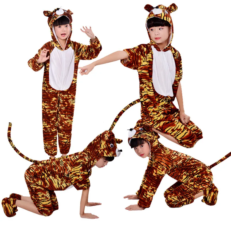 

Children's stage tiger show costume boy girl animal play costume toddler cartoon cosplay dance show love live cosplay