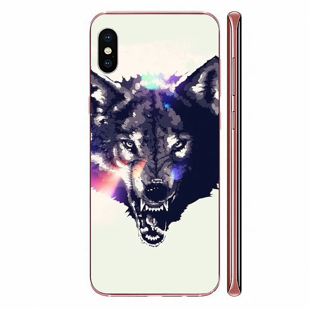 Для Apple iPhone 4 4S 5 5C 5S SE SE2 6 6S 7 8 11 Plus Pro X XS Max XR TPU Design Phone The Wolf | Мобильные телефоны и