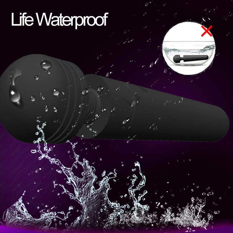 Небольшой фаллоимитаторы AV вибратор Волшебная палочка для Для женщин массажер